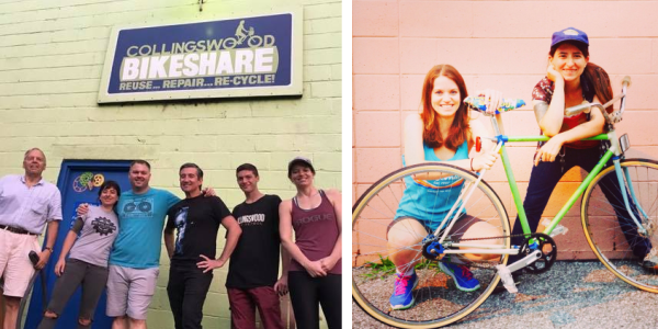 Bikeshare volunteers